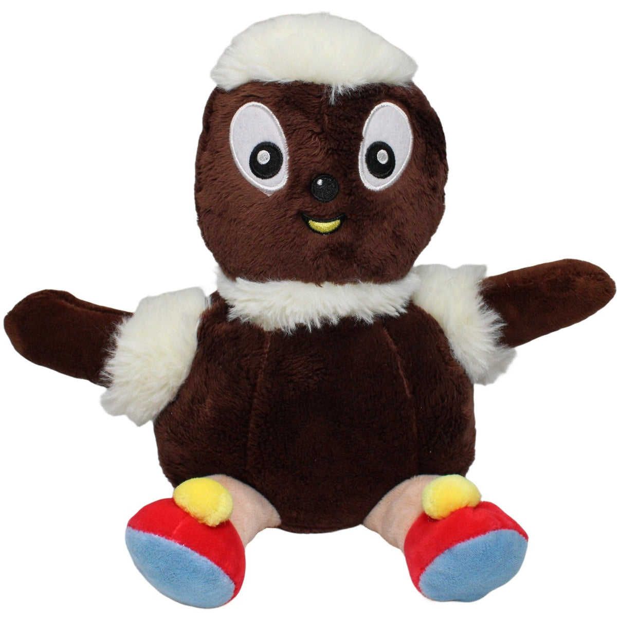 123000023456 Heunec Kobold Pittiplatsch aus Unser Sandmännchen Plüschfigur Kumpel Leo 2022 34cm Braun