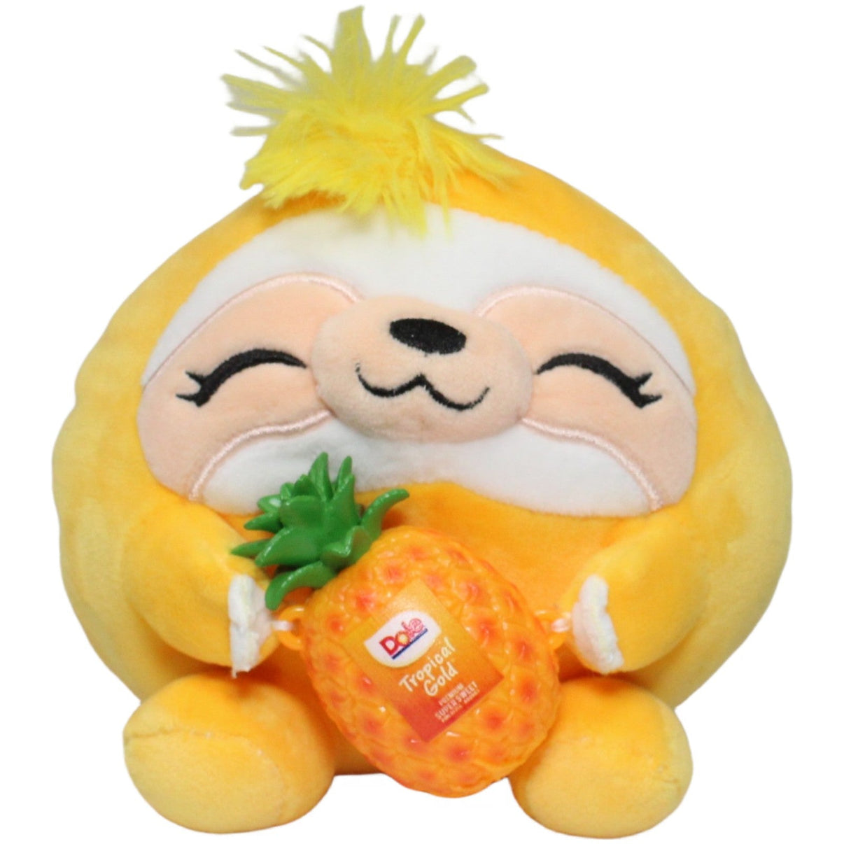 123000023461 Zuru Snackles Series 2 Faultier Sandy mit Dole Ananas Kuscheltier Kumpel Leo 14cm ebay - stofftiere Faultier