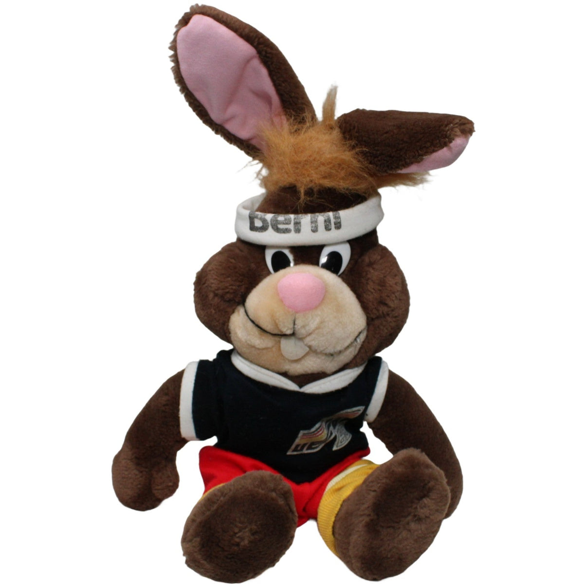 123000023500 Heunec UEFA Fußball - Europameisterschaft 1988, XL Berni Kuscheltier Kumpel Leo 1988 40cm _Vintage_