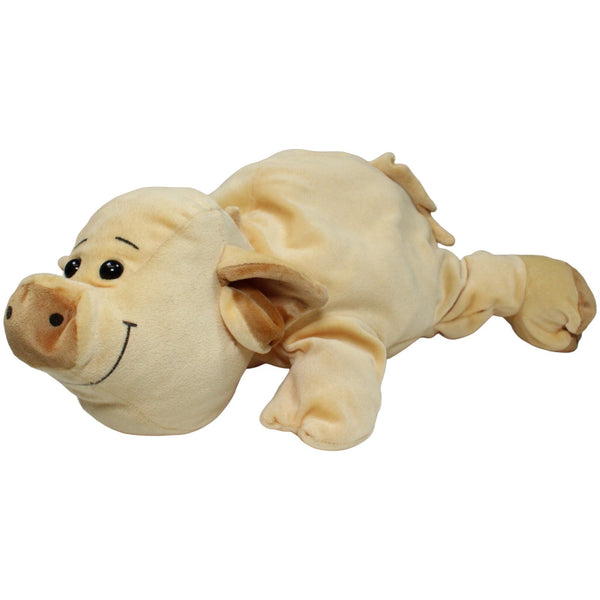 Großes gelbes Schwein, liegend