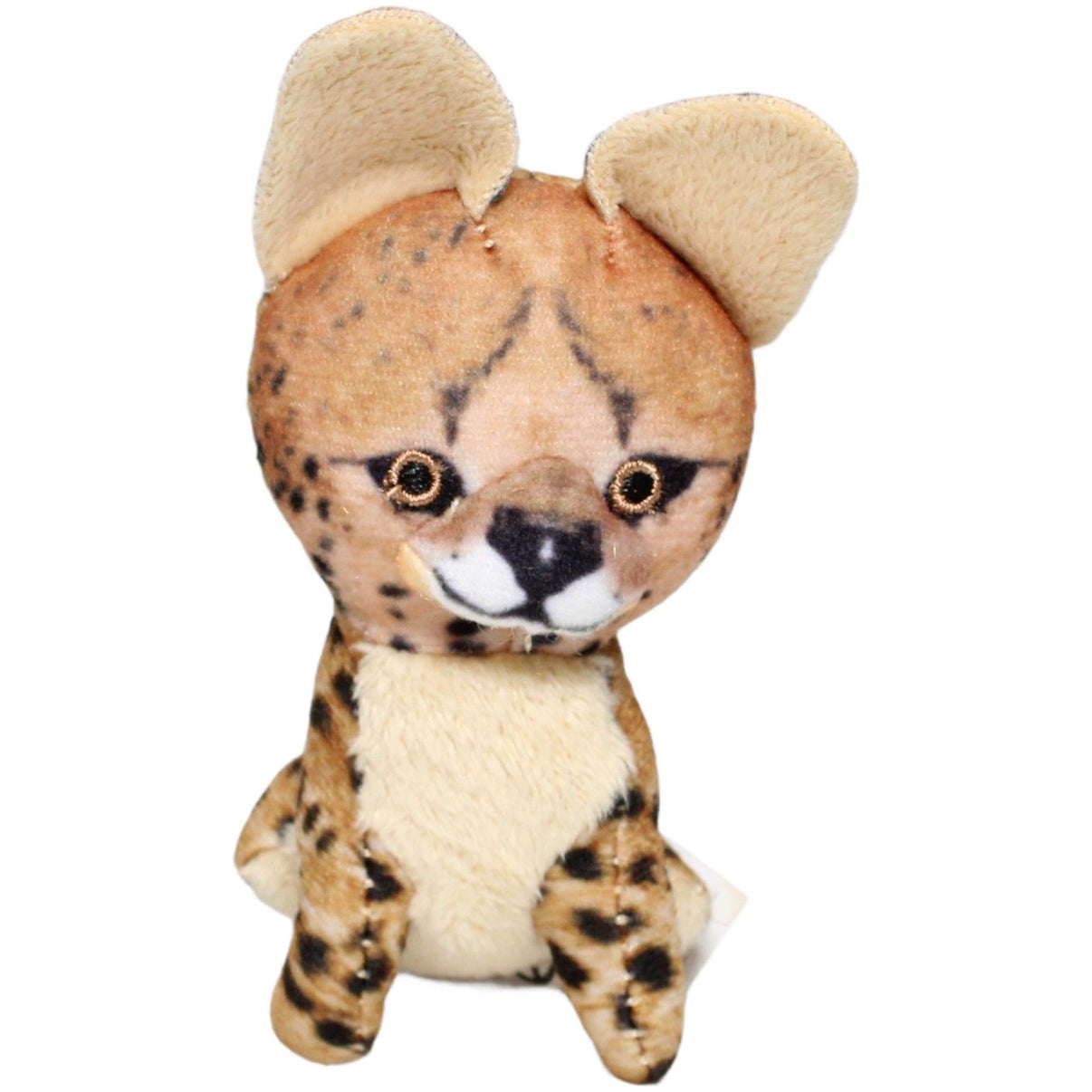 123000023514 McDonald's Happy Meal: National Geographic Kids, Serval Kuscheltier Kumpel Leo 10cm 2018 _Wieder Da_