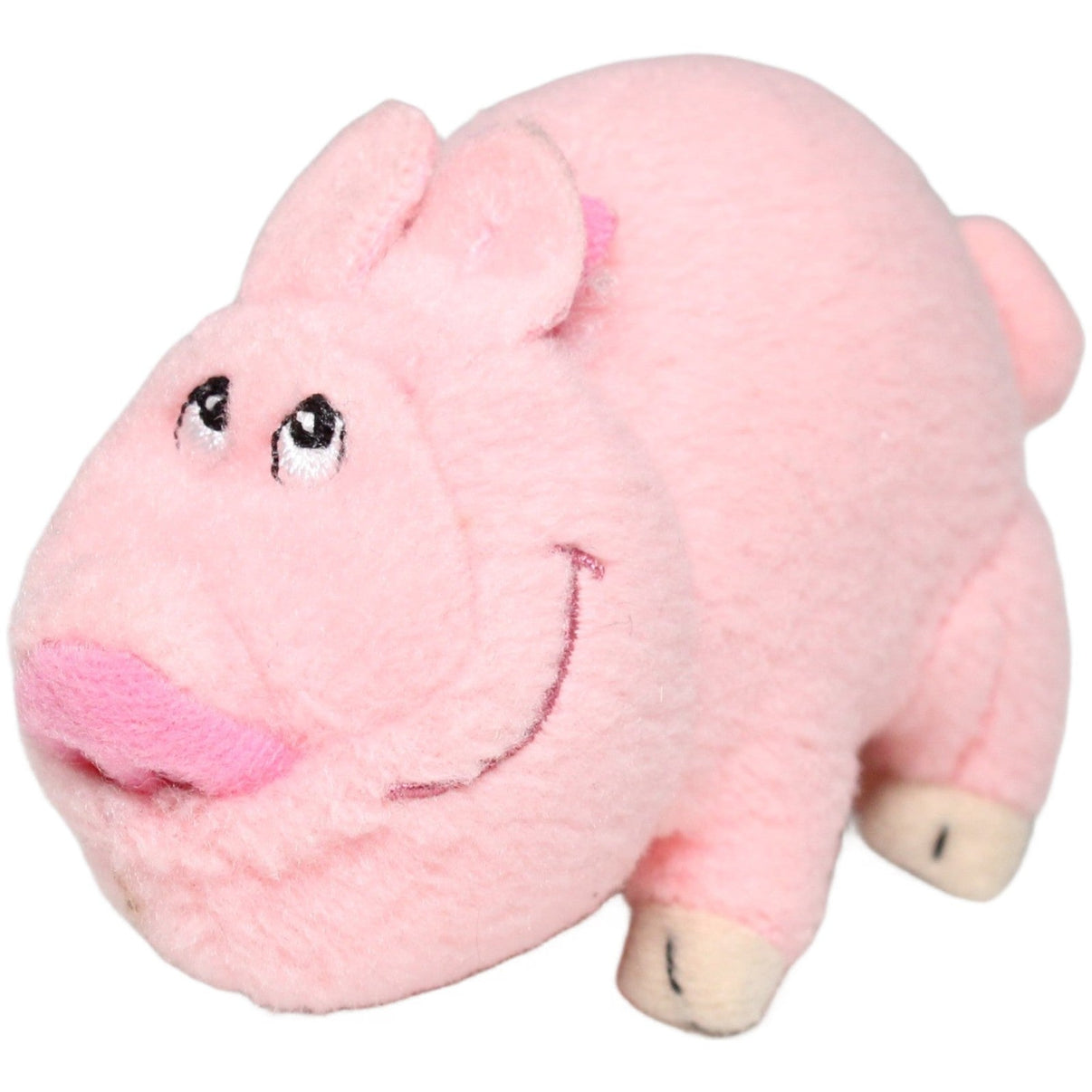 123000023545 McDonald's Happy Meal: Dragon Hunters – Die Drachenjäger, Schwein Kuscheltier Kumpel Leo 10cm 2005 _Vintage_