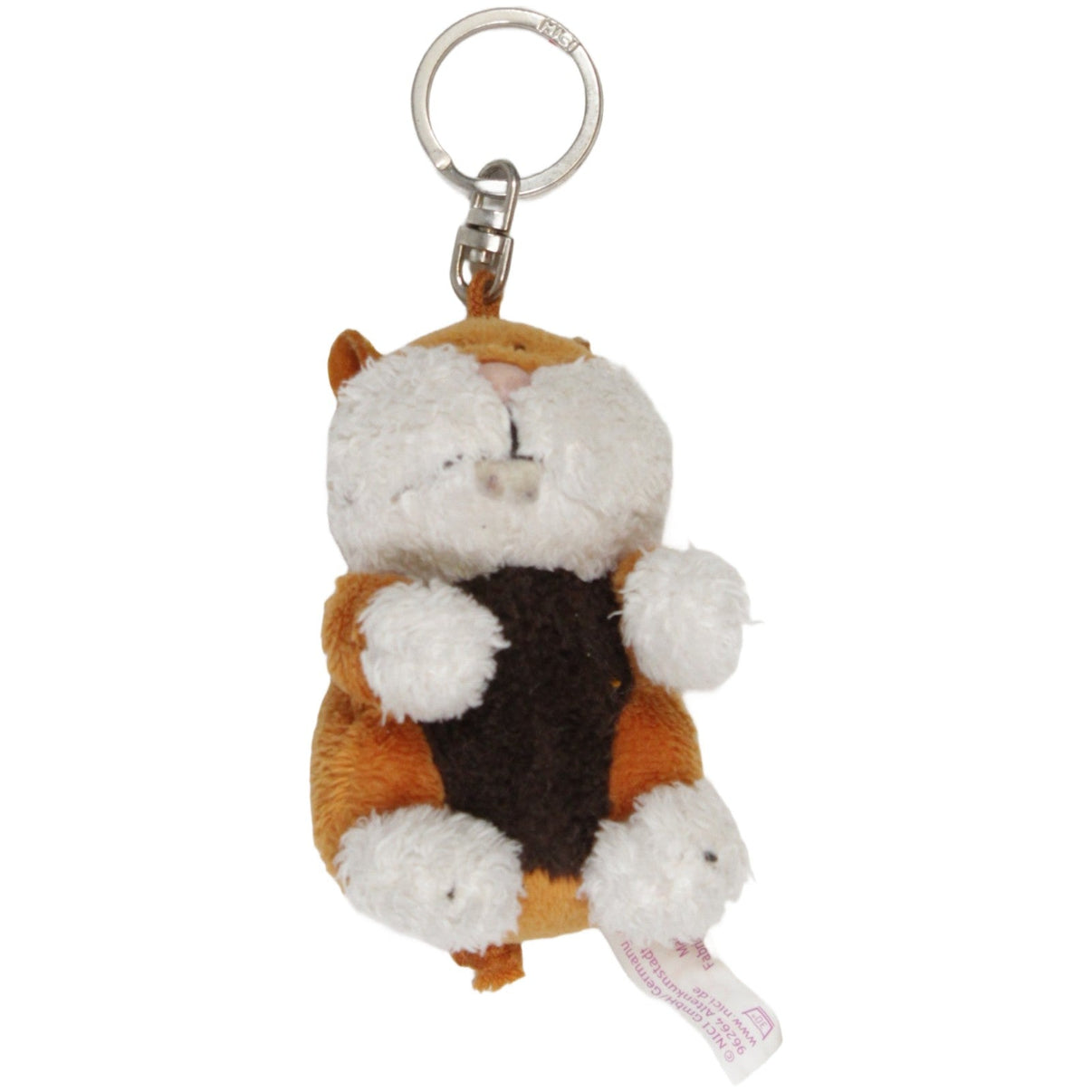 123000023620 NICI Süßer Hamster Schlüsselanhänger Kumpel Leo 8cm _Wieder Da_ Braun
