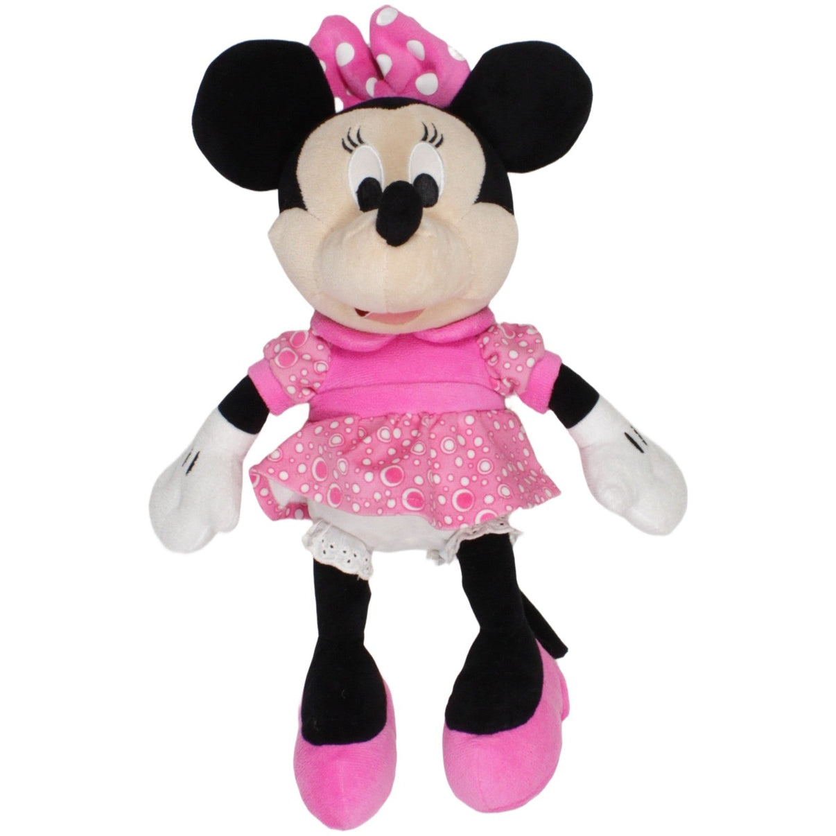 123000023638 Unbekannt Disney lachende Minnie Maus Kuscheltier Kumpel Leo 35cm Beige Charakter