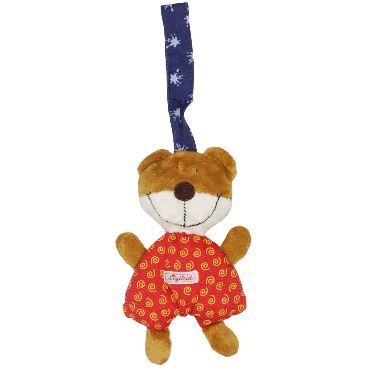 123000023645 Sigikid Süßer Bär Kinderwagen - Spieltier Kumpel Leo 17cm _Wieder Da_ Braun