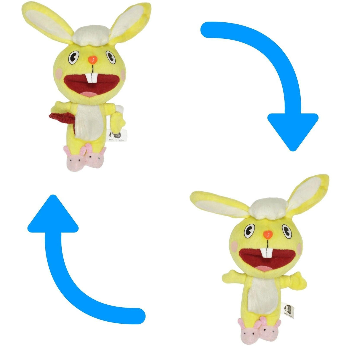 123000023660 Play by Play Cuddles aus Happy Tree Friends Kuscheltier Kumpel Leo 2006 20cm _Vintage_