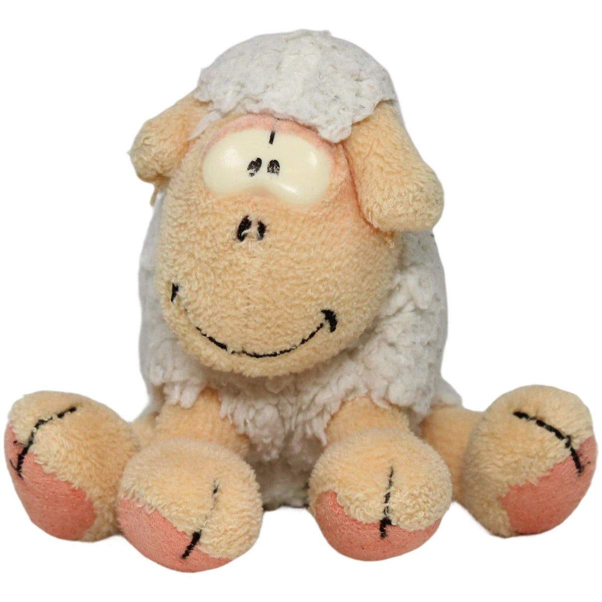 123000023677 NICI Weißes Schaf Vanillivi Schlüsselanhänger Kumpel Leo 9cm _Wieder Da_ Beige