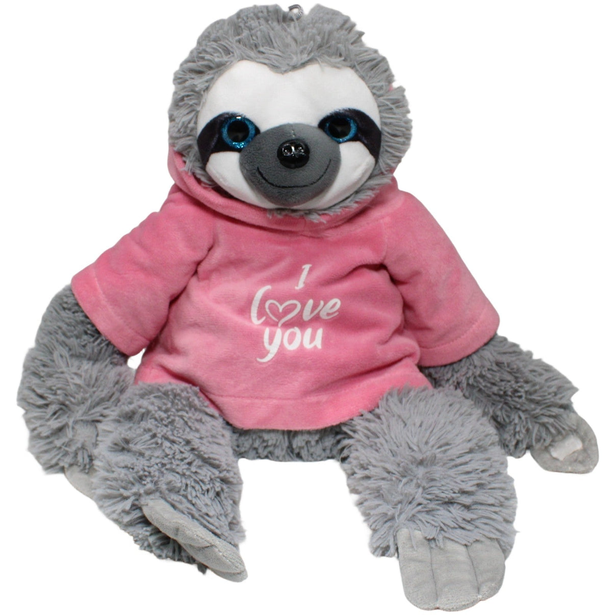 123000023687 FLOTI Flos Toys, XL Faultier mit "I love you" Pullover Kuscheltier Kumpel Leo 50cm ebay - 20 - stofftiere Faultier