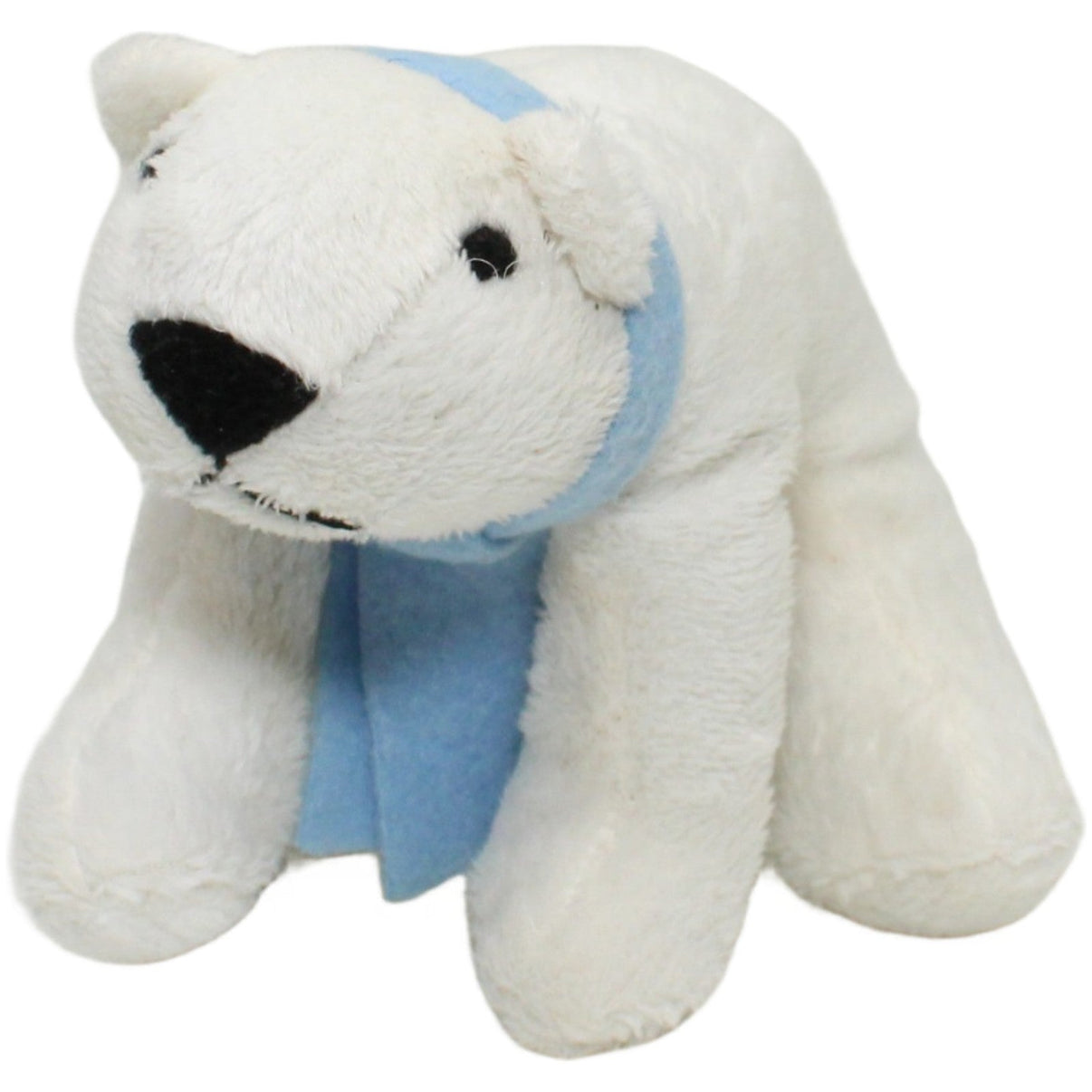 123000023739 Unbekannt Eisbär mit blauem Schal Kuscheltier Kumpel Leo 14cm Blau ebay - stofftiere