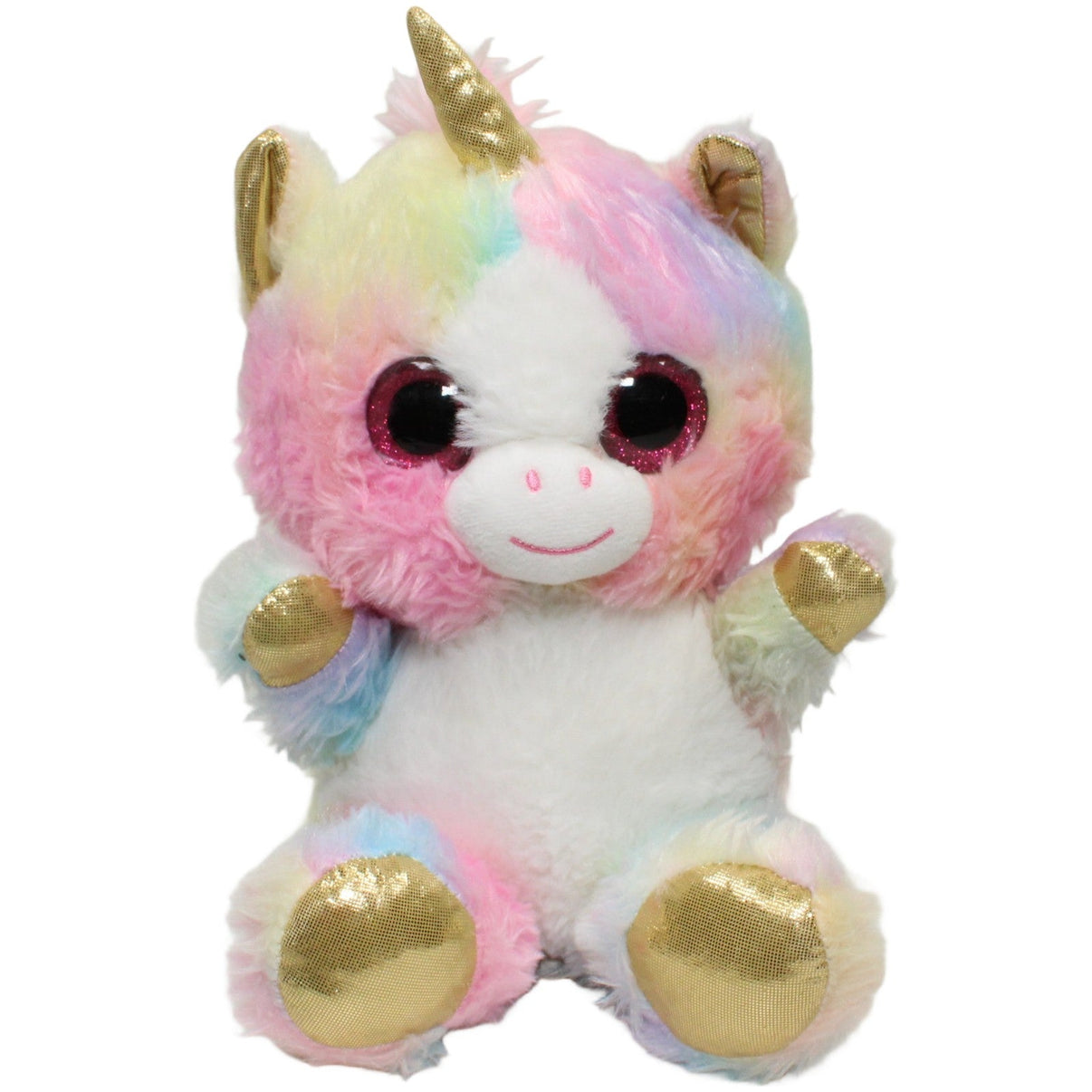 123000023750 FLOTI Flos Toys, Süßes buntes Einhorn Kuscheltier Kumpel Leo 25cm ebay - stofftiere Einhorn