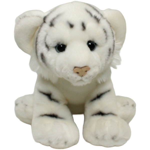 Weißer Tiger, sitzend
