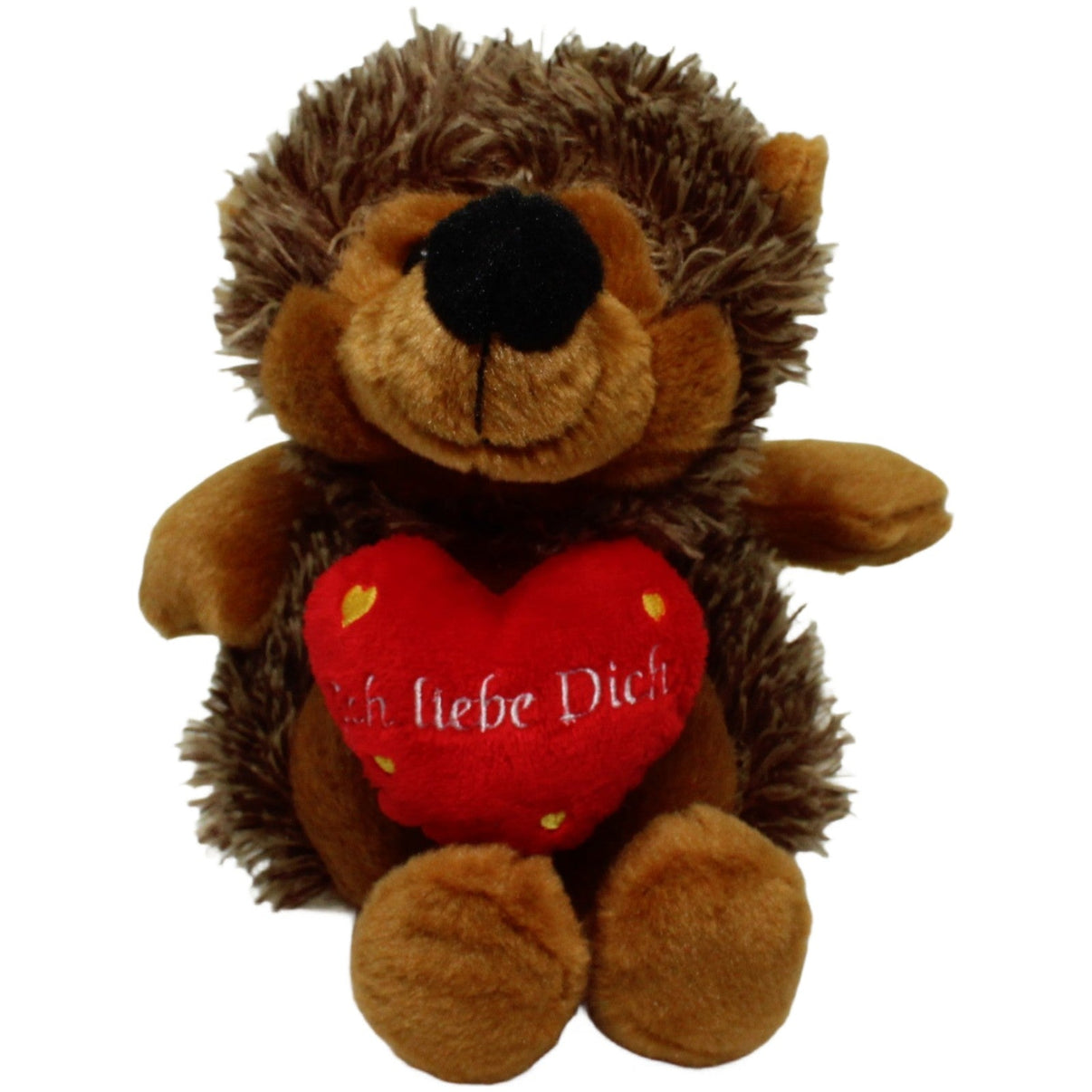 123000023807 BEST PRICE LONDON Igel mit Herz "Ich liebe dich" Kuscheltier Kumpel Leo 29cm Braun ebay - stofftiere