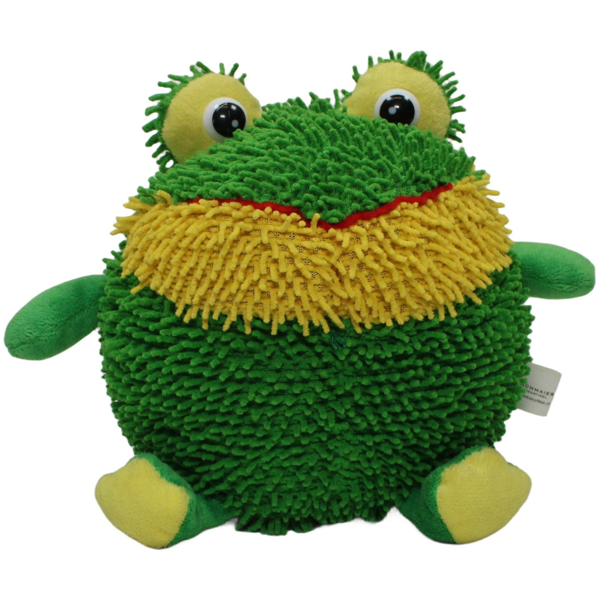 123000023815 B&W Werbeartikel Frottee - Frosch, rund Kuscheltier Kumpel Leo 23cm ebay - stofftiere Frosch