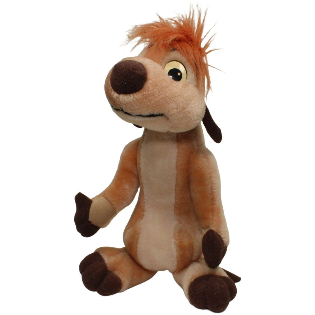 123000023827 Unbekannt Timon aus Disney König der Löwen (Soundmodul defekt) Plüschfigur Kumpel Leo 27cm _Vintage_ Beige