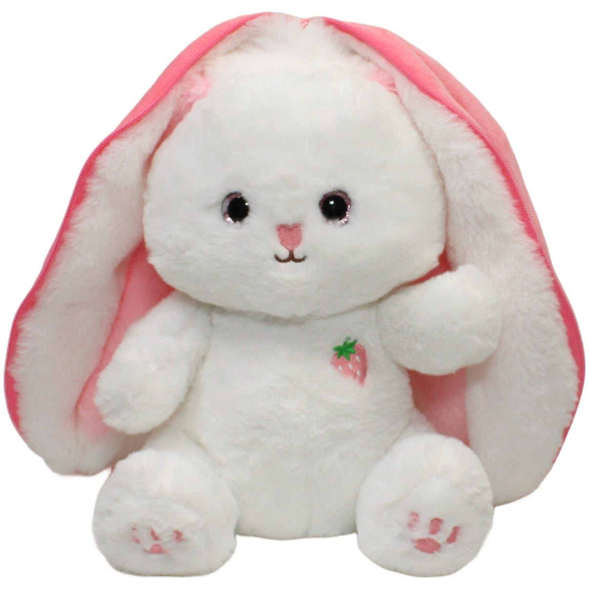 123000023883 FLOTI Flos Toys, weißer Hase/Erbeere Kuscheltier Kumpel Leo 30cm ebay - 20 - stofftiere Gebraucht