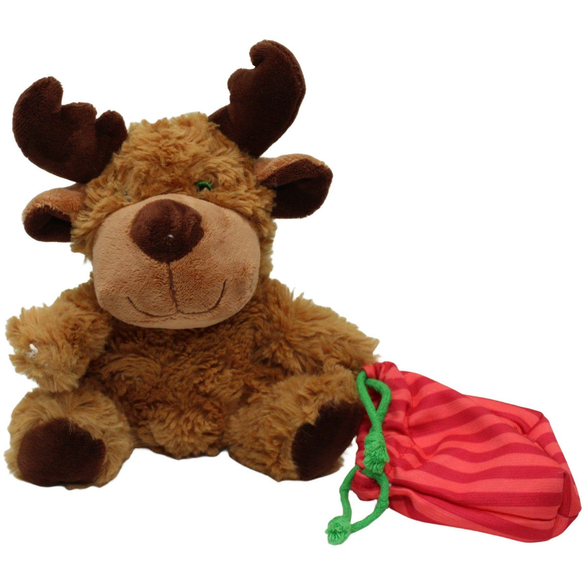 123000023942 Windel Rentier mit Beutel, sitzend Kuscheltier Kumpel Leo 18cm Braun ebay - stofftiere
