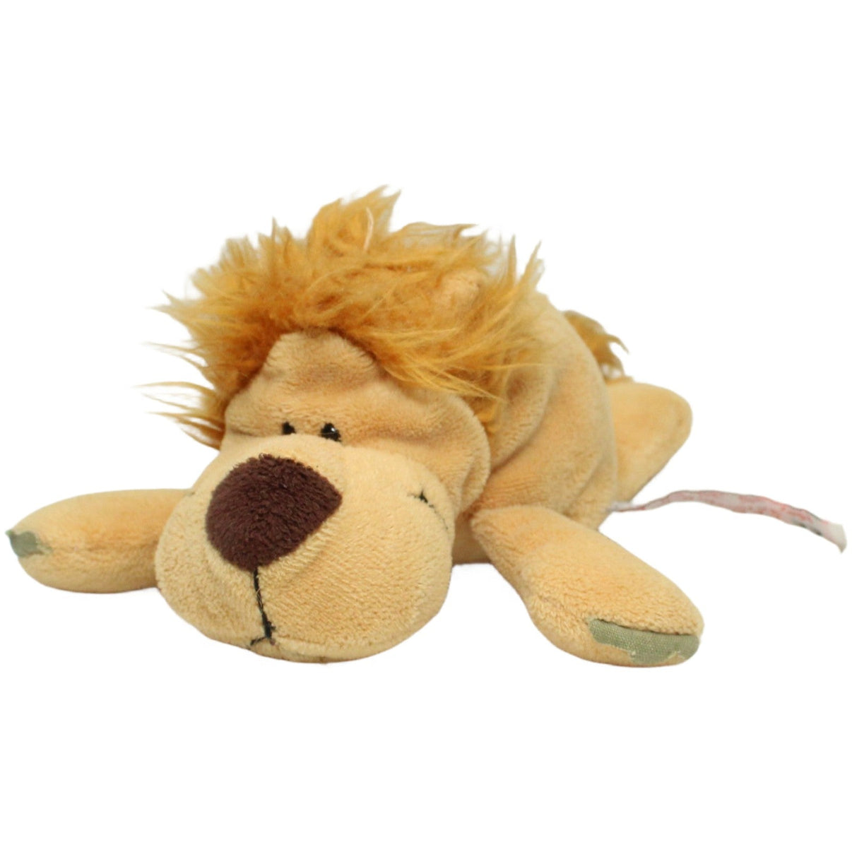 123000023974 P.P.M. Quality Plush Collection, liegender Löwe Kuscheltier Kumpel Leo 20cm Beige Braun