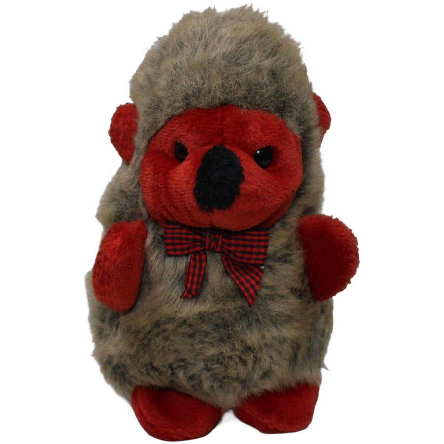 Süßer roter Igel mit Schleife