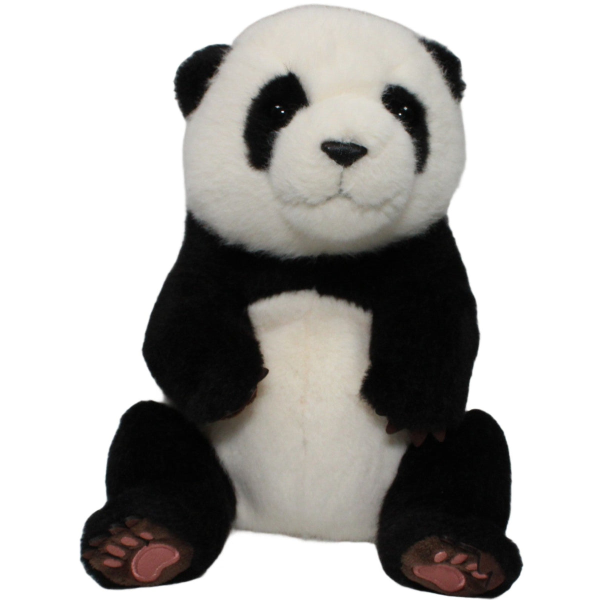 123000024058 Teddy - Hermann Hübscher Panda, sitzend Kuscheltier Kumpel Leo 28cm ebay - stofftiere Gebraucht
