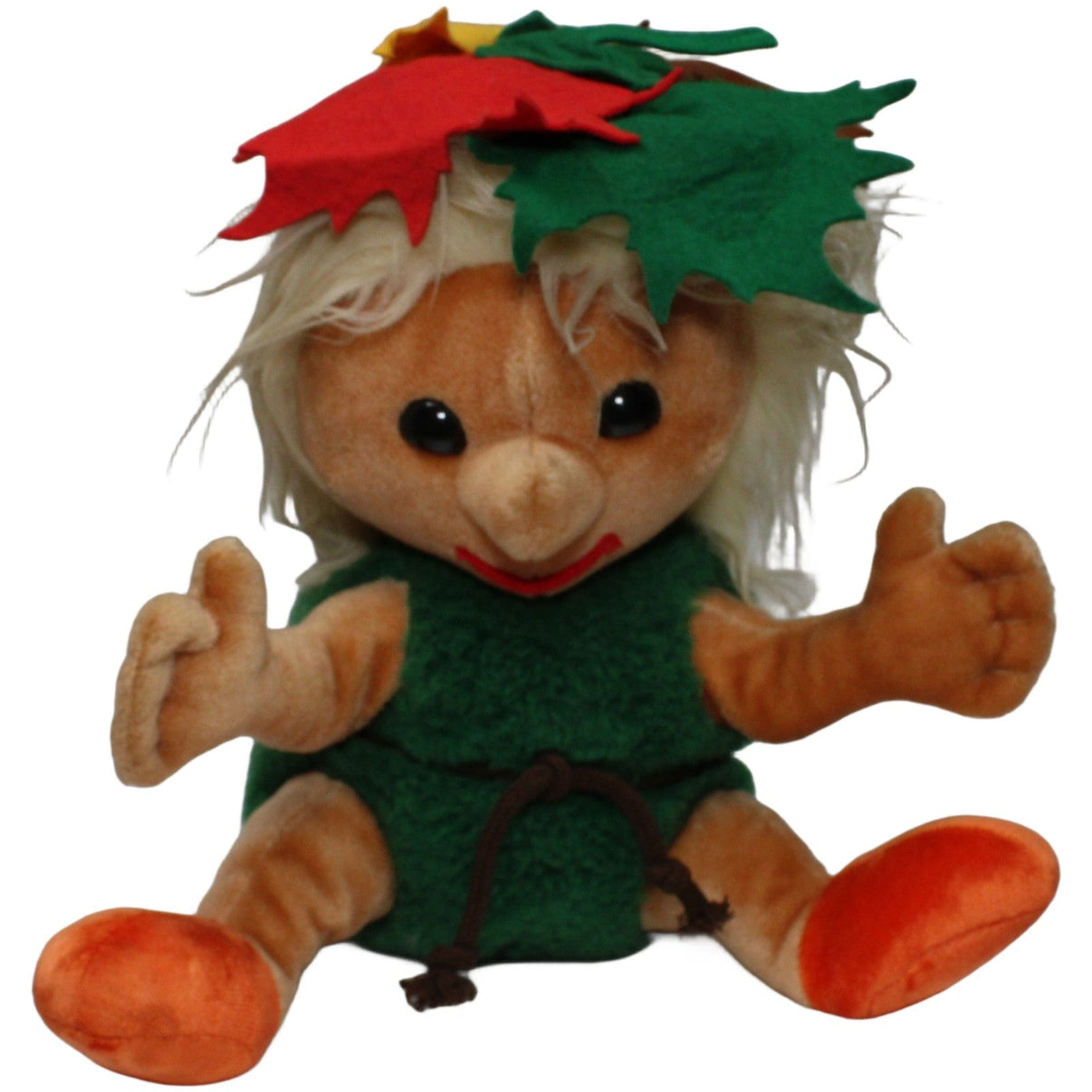 123000024064 Unbekannt Süße XL Wald - Elfe mit Blätterhut Plüschfigur Kumpel Leo 40cm Beige ebay - 20 - stofftiere