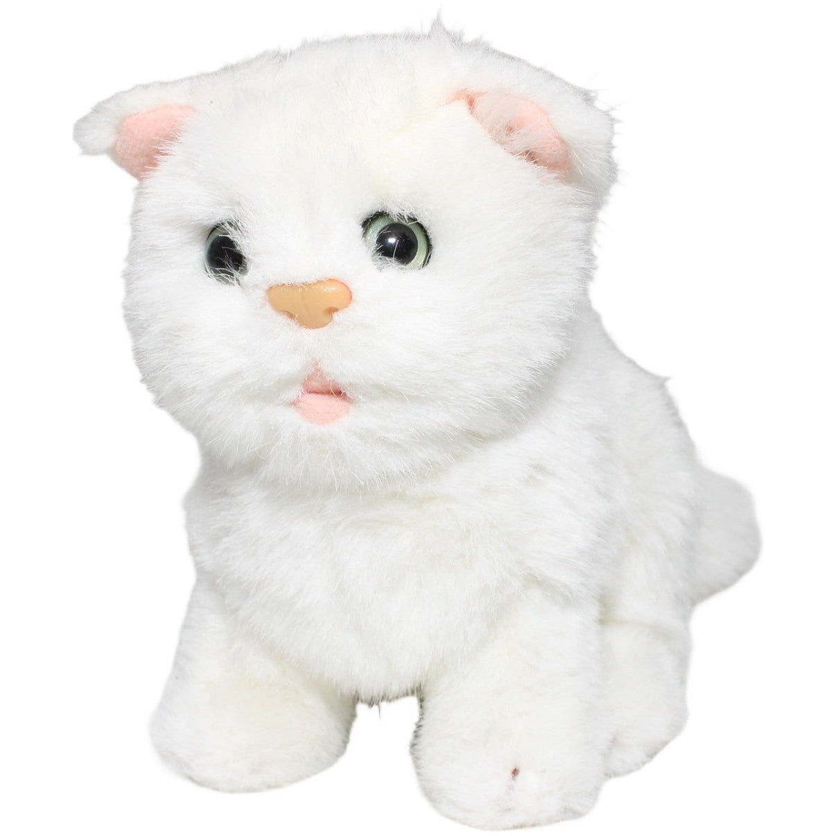 123000024084 Bauer Kleine weiße Katze, sitzend Kuscheltier Kumpel Leo 15cm ebay - stofftiere Gebraucht