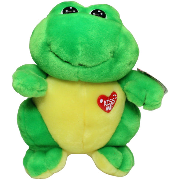 Frosch mit Herz "KISS ME"