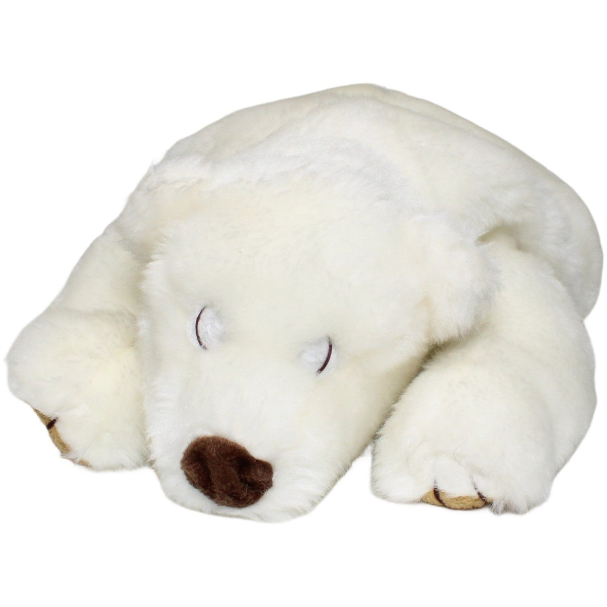 123000024134 DG Verlag Volksbank, großer schlafender Eisbär Kuscheltier Kumpel Leo 35cm Braun ebay - 20 - stofftiere