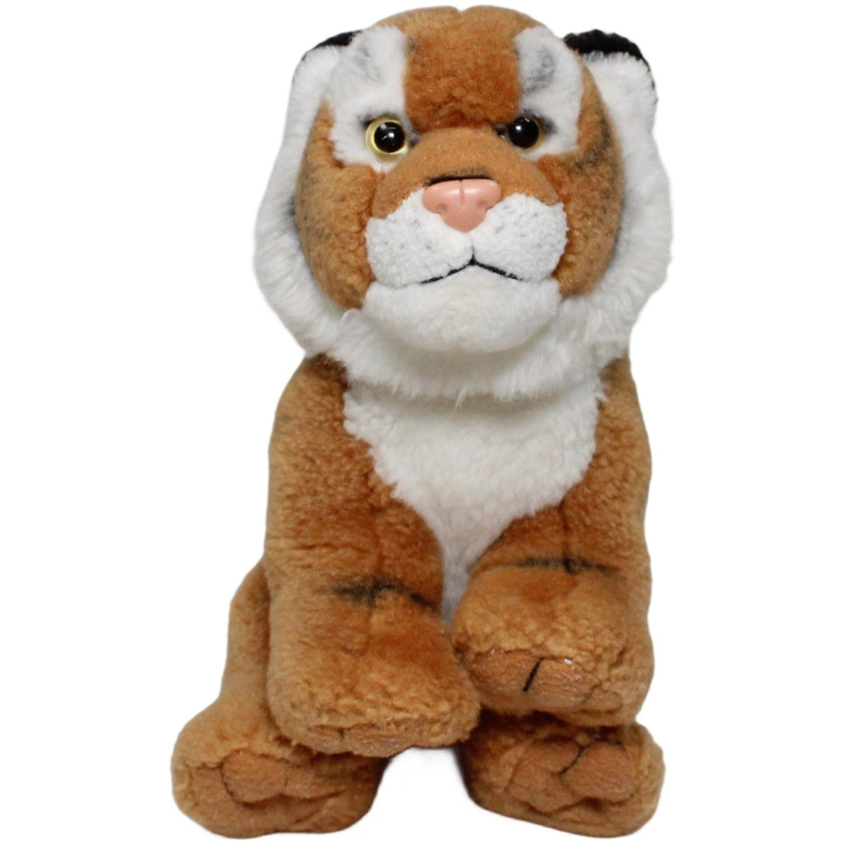 123000024140 Unbekannt Schöner Tiger, sitzend Kuscheltier Kumpel Leo 18cm Braun ebay - stofftiere