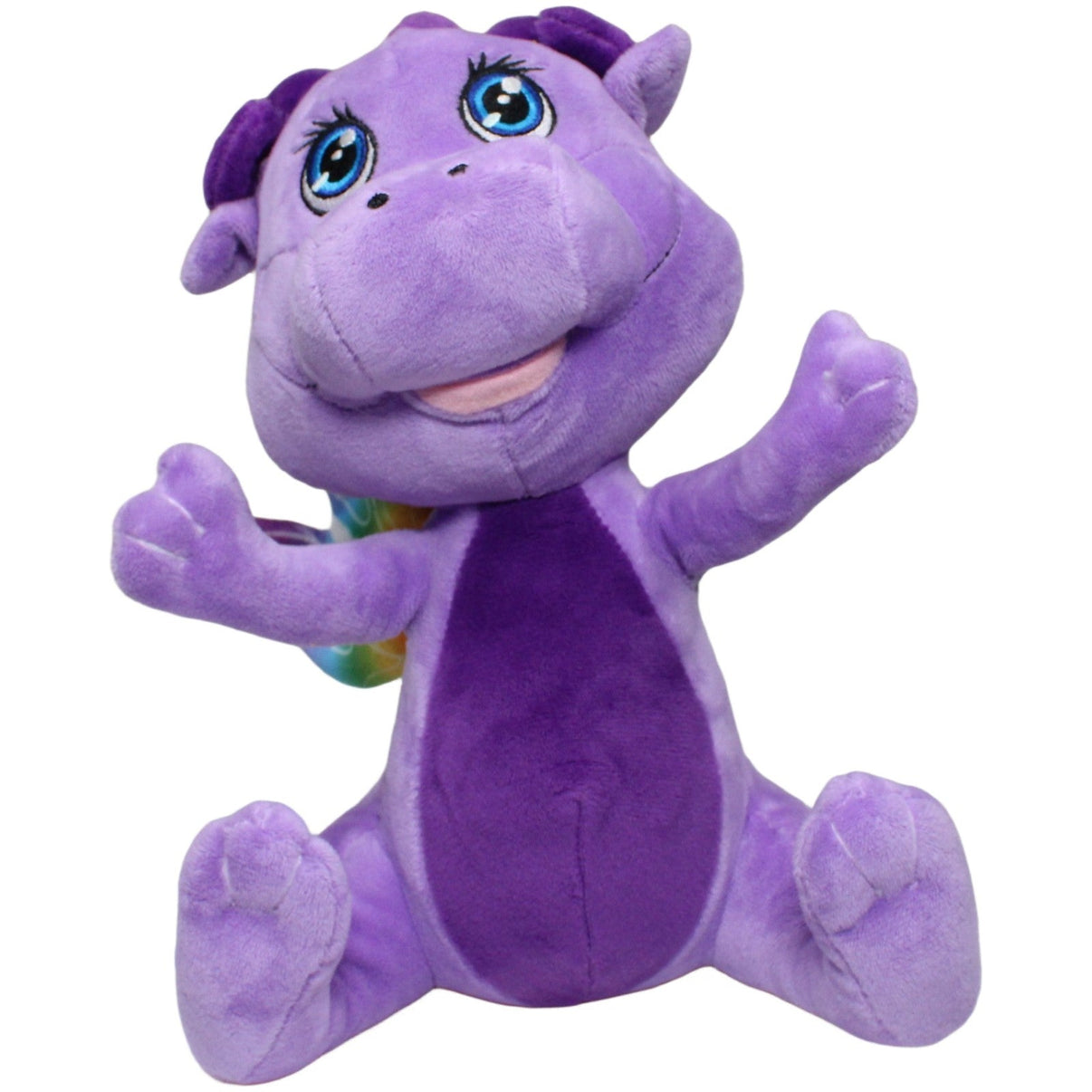 123000024162 Simba Safiras, lila Darche mit bunten Flügeln Kuscheltier Kumpel Leo 27cm Blau Charakter