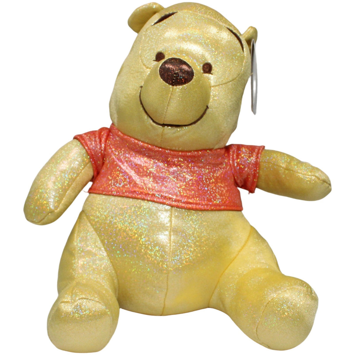 123000024165 Sambro Disney 100, Glitzer Winnie Puuh mit Sound Kuscheltier Kumpel Leo 30cm Charakter ebay - neu - stofftiere