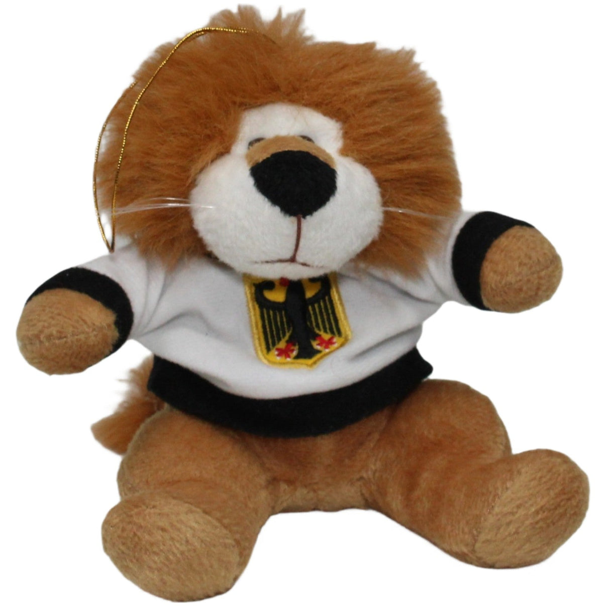 123000024167 Uni - Toys Löwe mit Deutschland - Shirt Kuscheltier Kumpel Leo 18cm Braun ebay - stofftiere