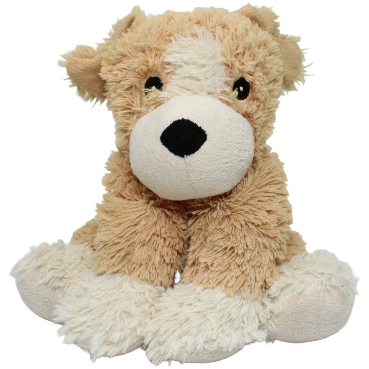 123000024408 GREENLIFE VALUE warmies, süßer beiger Hund Wärmestofftier Kumpel Leo 25cm Beige ebay - stofftiere