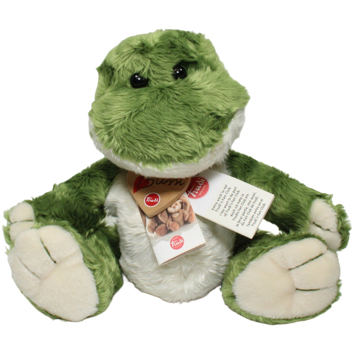 123000024446 Trudi Bussi, Schlenker Frosch Dustin Kuscheltier Kumpel Leo 25cm ebay - neu - stofftiere Frosch