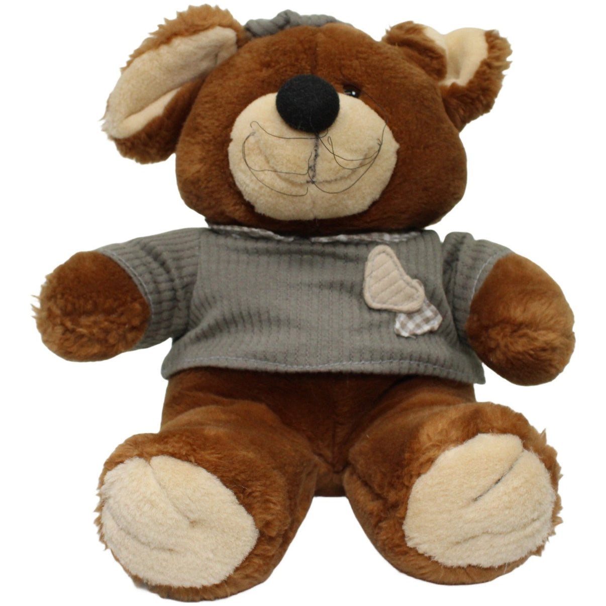 123000024450 Paul Hamburg Braune Maus mit Shirt & kleiner Mütze Kuscheltier Kumpel Leo 30cm Braun ebay - stofftiere