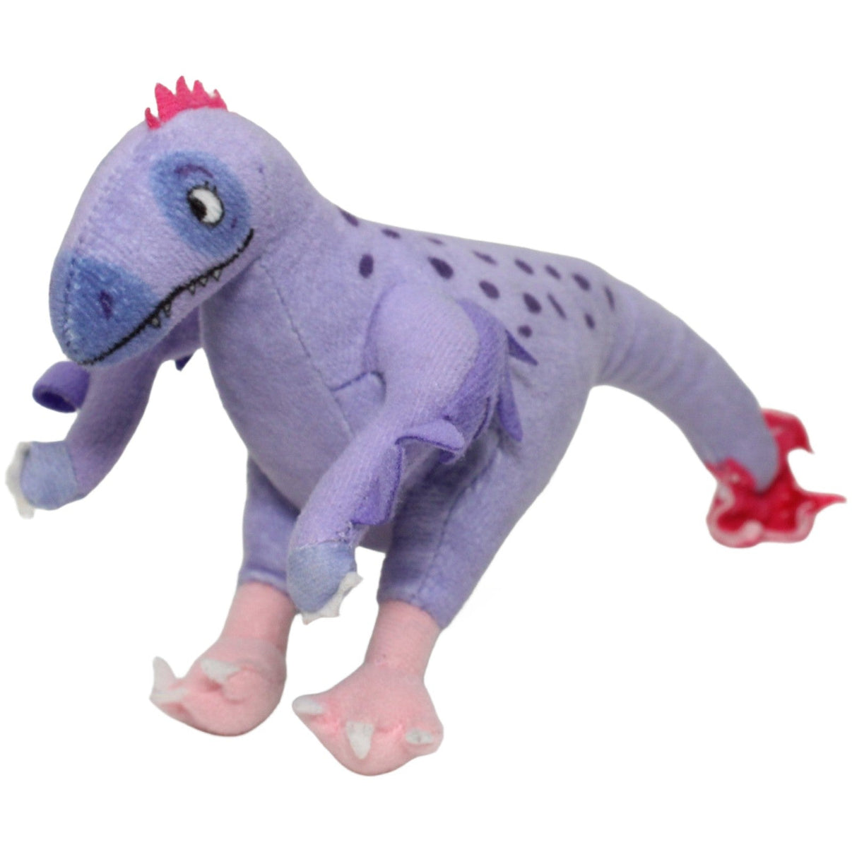 123000024457 Miles Kelly Publishing Kleiner Velociraptor, lila Kuscheltier Kumpel Leo 12cm Dinosaurier ebay - stofftiere