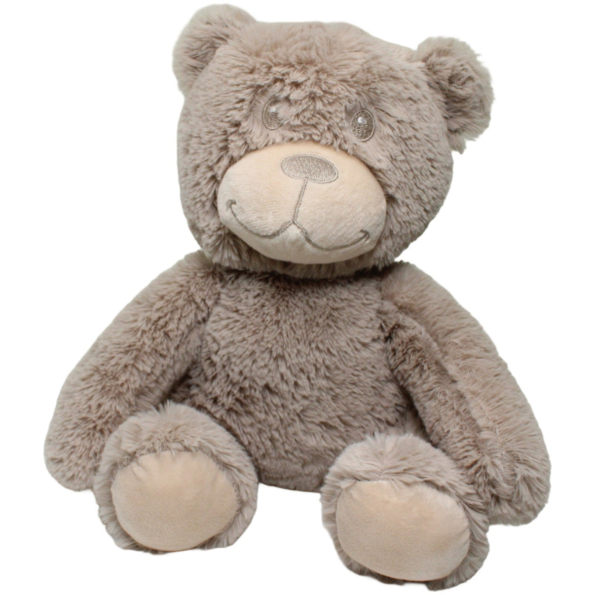 123000024573 botobaby Sitzender Teddybär, beige - grau Kuscheltier Kumpel Leo 29cm Beige ebay - stofftiere