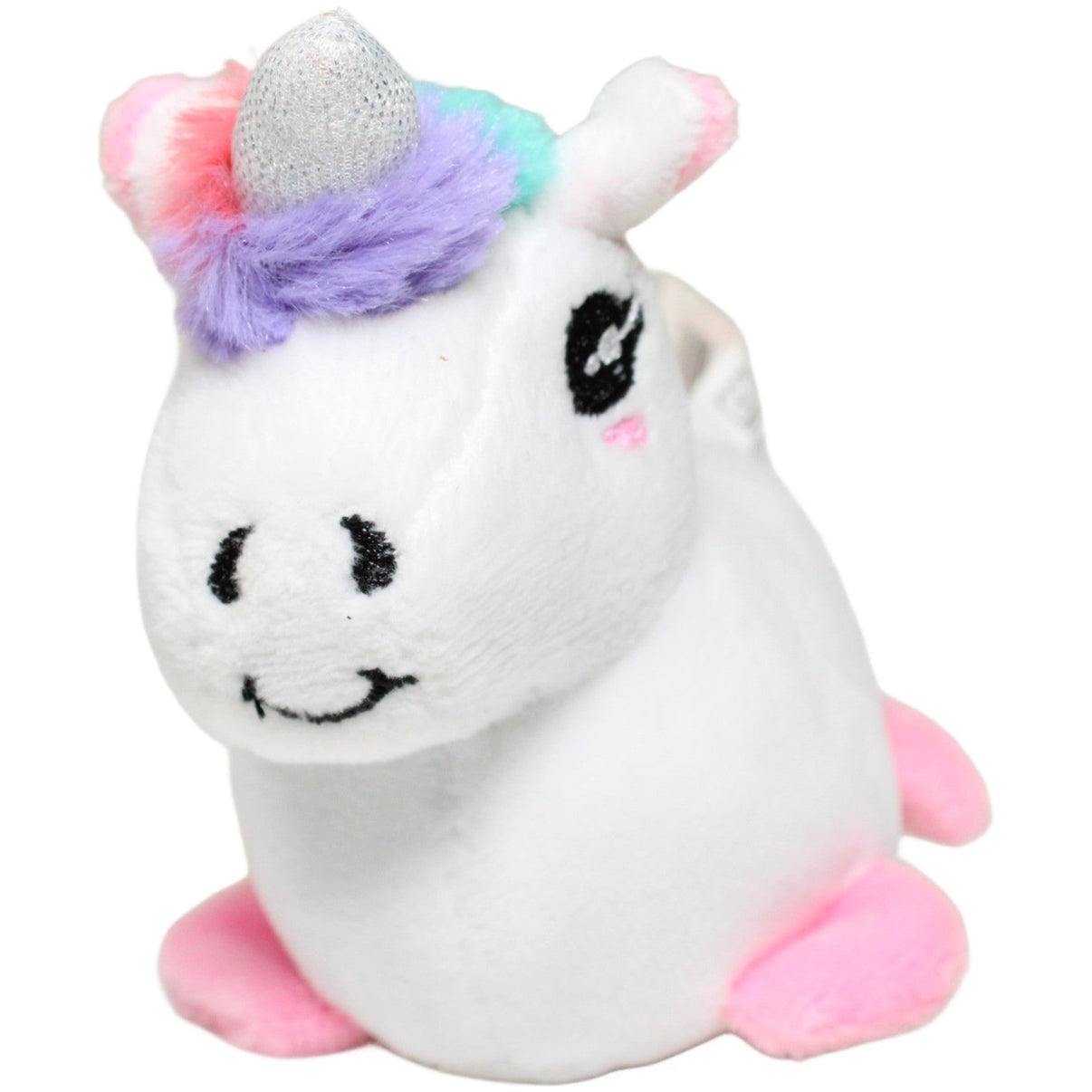 123000024577 Winfried Kögler Süßes Einhorn mit Regenbogen - Mähne Schlüsselanhänger Kumpel Leo 10cm ebay - taschen - rucksaecke Einhorn