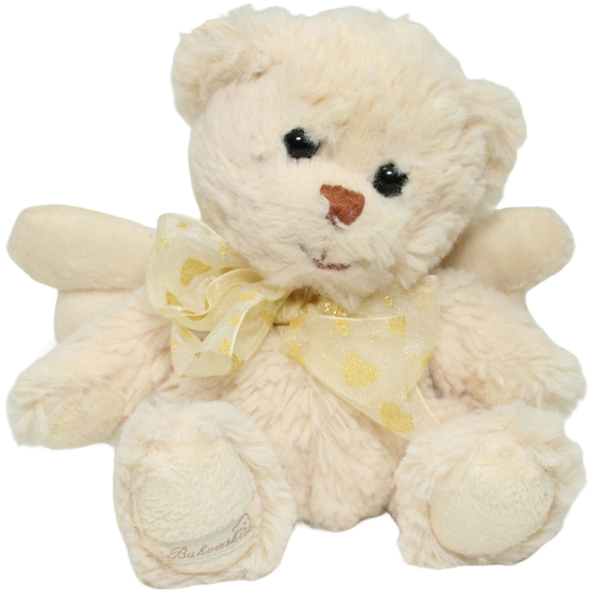 123000024640 Bukowski Design Süßer Bär mit Flügel Kuscheltier Kumpel Leo 18cm Beige Bär
