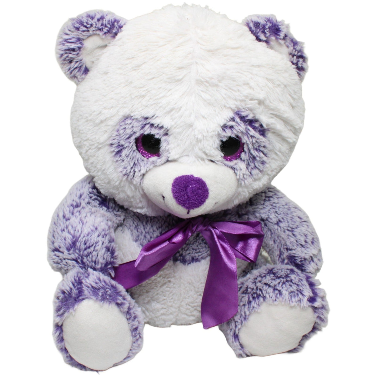123000024644 FLOTI Flos Toys, weiß - violetter Panda Kuscheltier Kumpel Leo 30cm ebay - stofftiere Gebraucht
