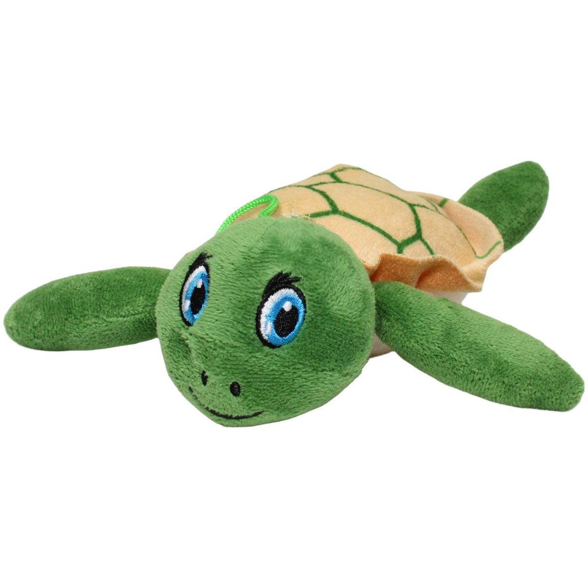 123000024664 Landahl & Baumann Süße Schildkröte mit blauen Augen Kuscheltier Kumpel Leo 18cm Beige Blau