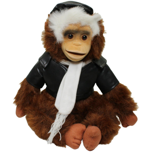 Großer Affe mit Lederjacke "Easy Rider"
