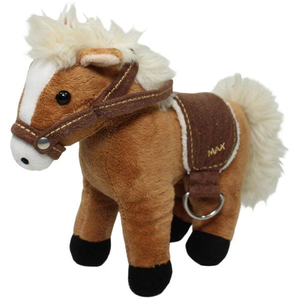 Pferd Max mit Sattel & Zaumzeug