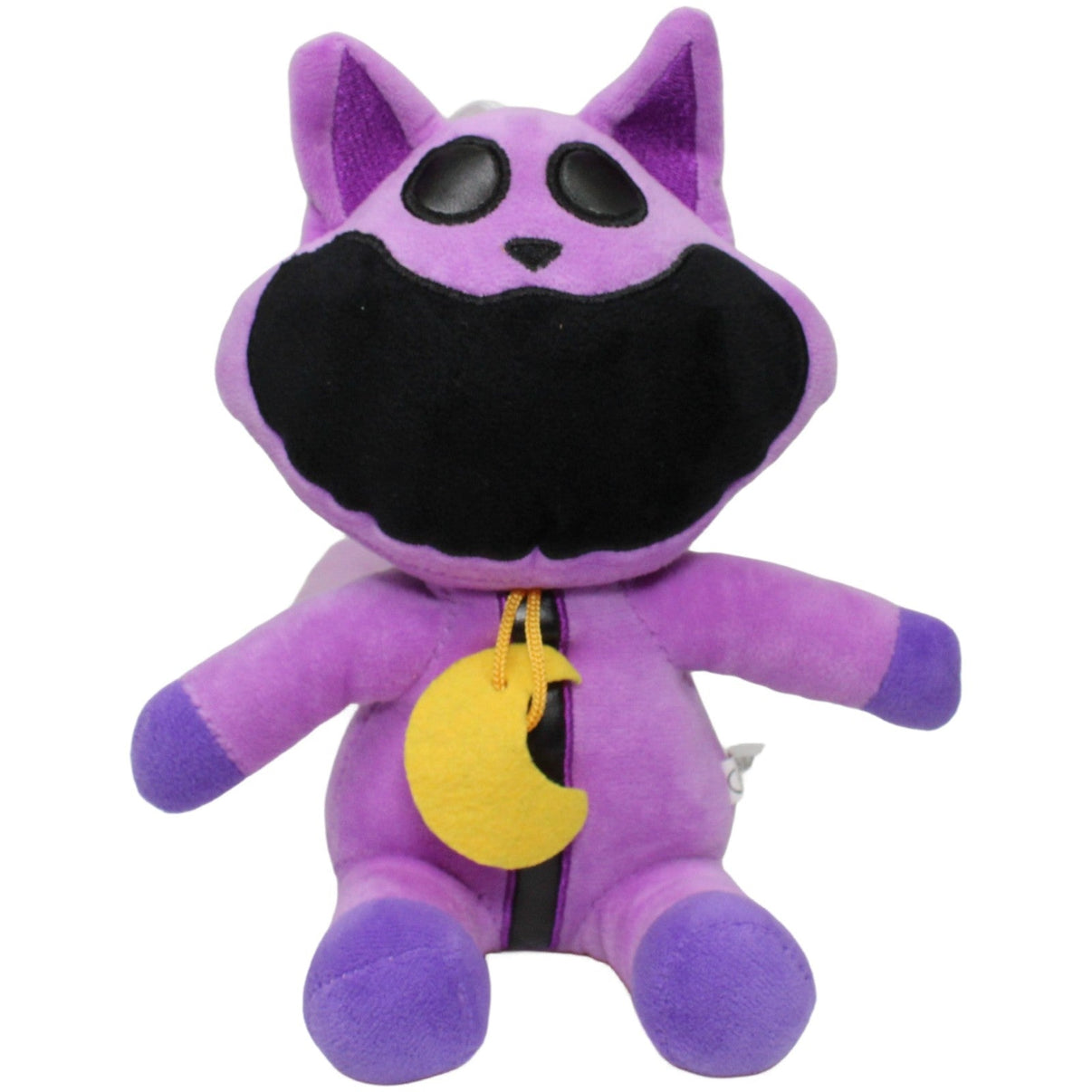 123000024728 Unbekannt Lila Katze mit Halbmond, sitzend Kuscheltier Kumpel Leo 20cm ebay - stofftiere Gebraucht