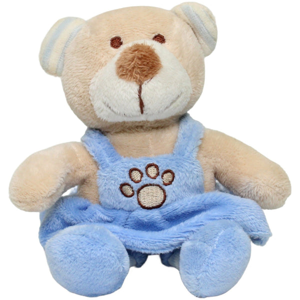 X-Toys, Bär im blauen Kleid mit Rassel