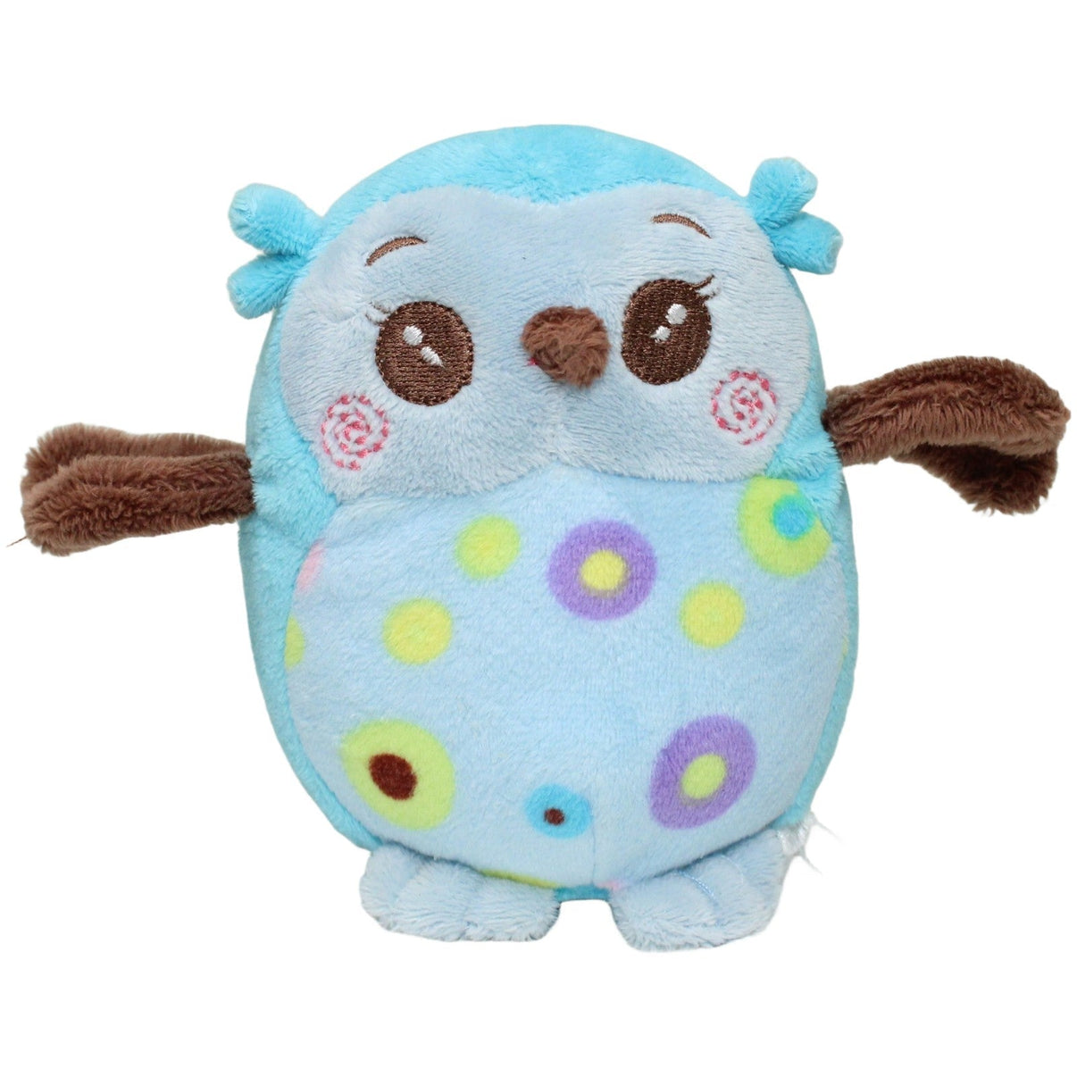 123000024742 Ergee (KiK) Blaue Eule mit schönem Muster Kuscheltier Kumpel Leo 13cm Blau ebay - 20 - stofftiere