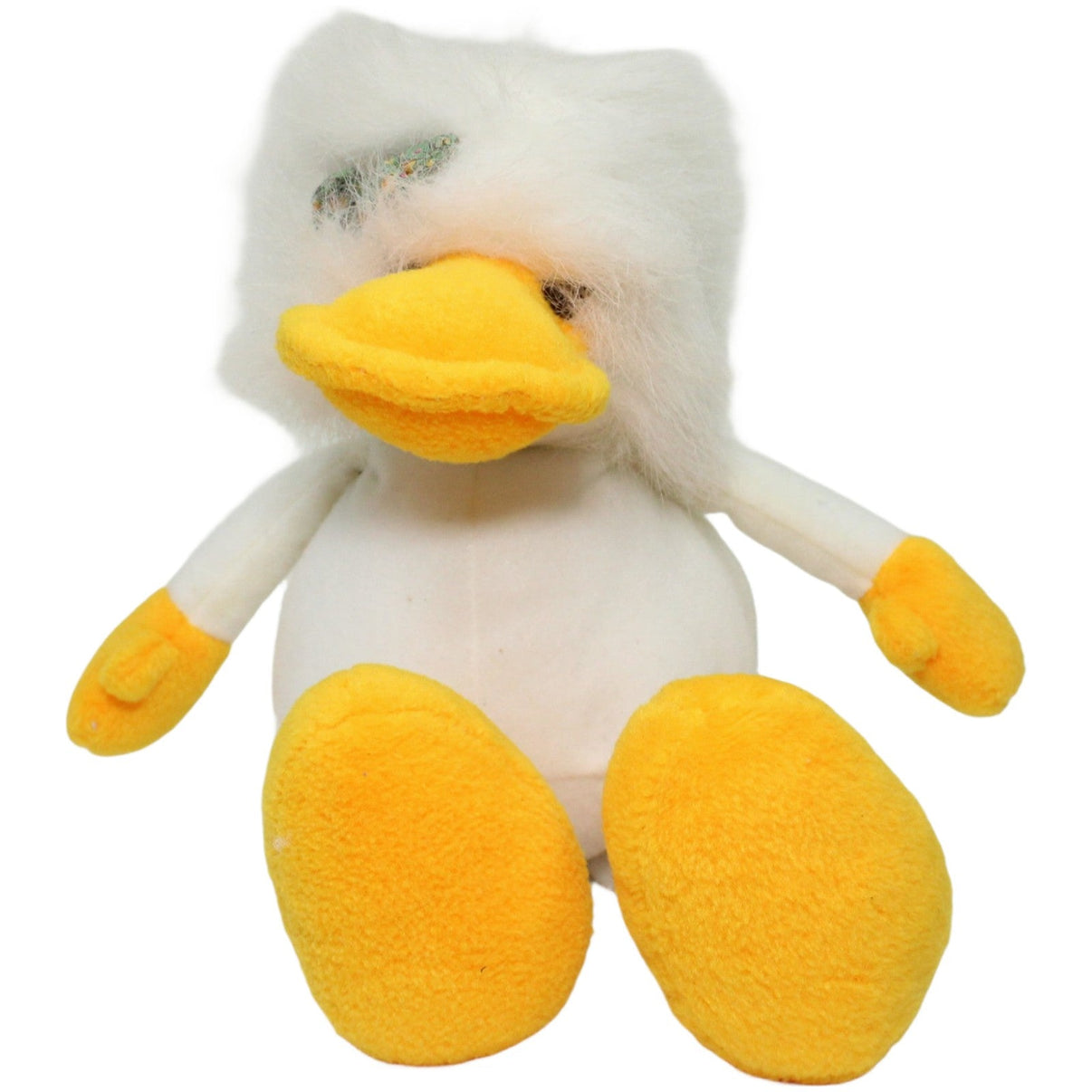 123000024841 NICI Schlenker Ente mit gelb-weißen Socken Kuscheltier Kumpel Leo 30cm ebay-stofftiere Ente