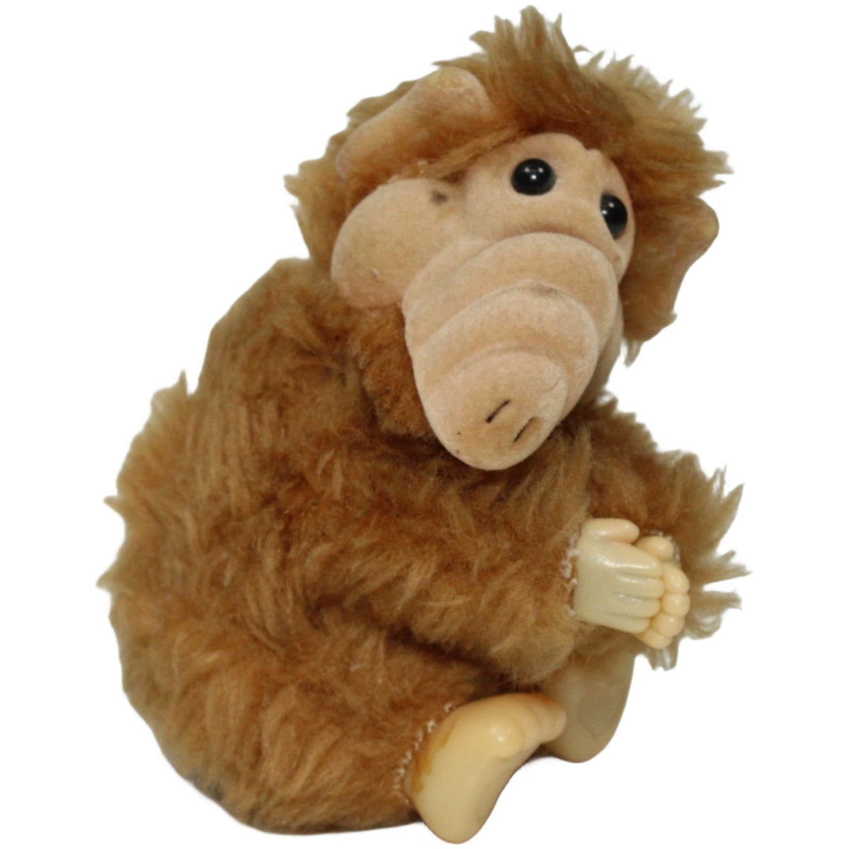 123000024844 Unbekannt Mini Alf Klammeraffe Kumpel Leo 10cm Alien Braun