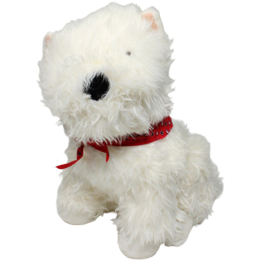 Süßer Westie mit rotem Halstuch