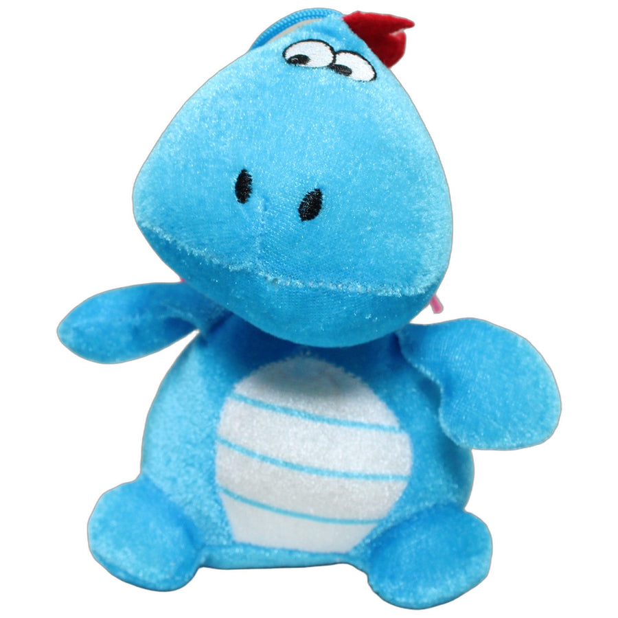 Flos Toys, kleiner blauer Drache mit rosa Flügel