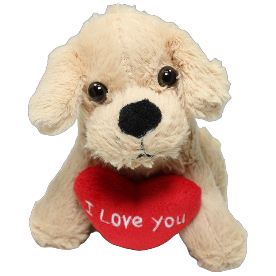 Labrador Welpe mit Herz "I LOVE YOU"